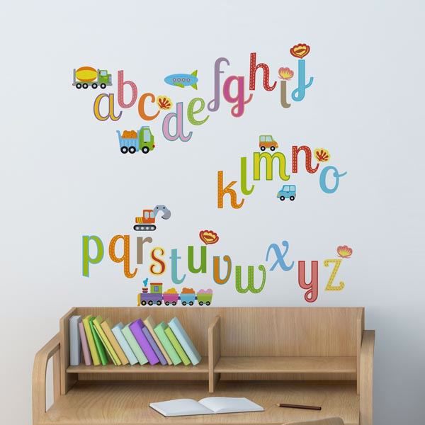 Alphabet Wall Decals
