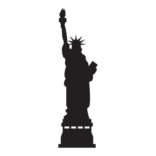 CR-81130 - Statue of Liberty Wall Decals - by Crearreda