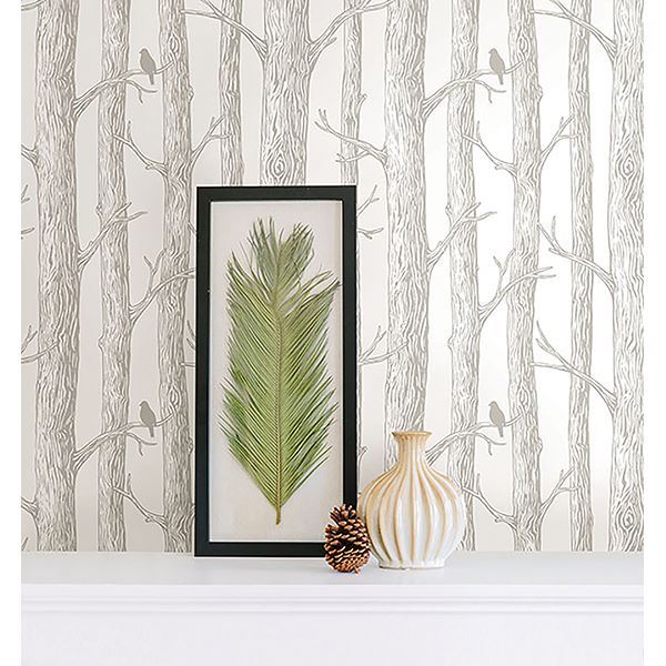 NU2081 The Forest Peel and Stick Wallpaper by NuWallpaper