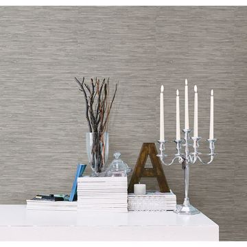 Show details for Tibetan Grasscloth Peel And Stick Wallpaper