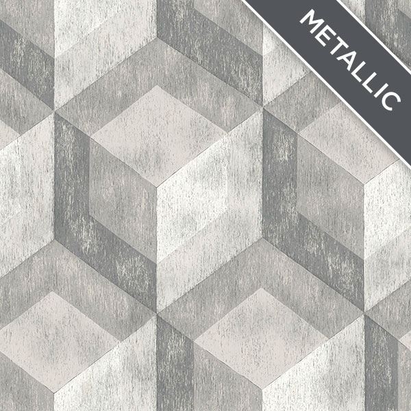 Metallic Peel & Stick Wallpaper