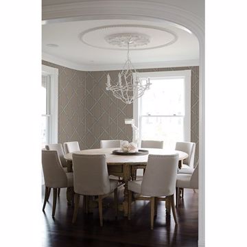 Show details for Mandara Taupe Trellis