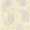 Picture of Kashmir Yellow Paisley Wallpaper