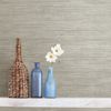 Picture of Island Grey Faux Grasscloth Wallpaper 