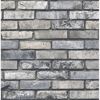 Painted Brick Grey Grey Brick Wallpaper