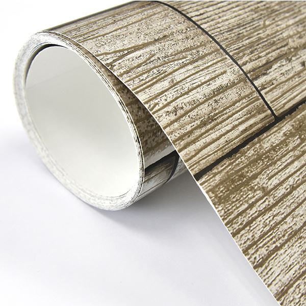 NU1690 Reclaimed Wood Plank Natural Peel and Stick Wallpaper by