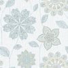 Picture of Gypsy Floral Blue/Green Peel And Stick Wallpaper