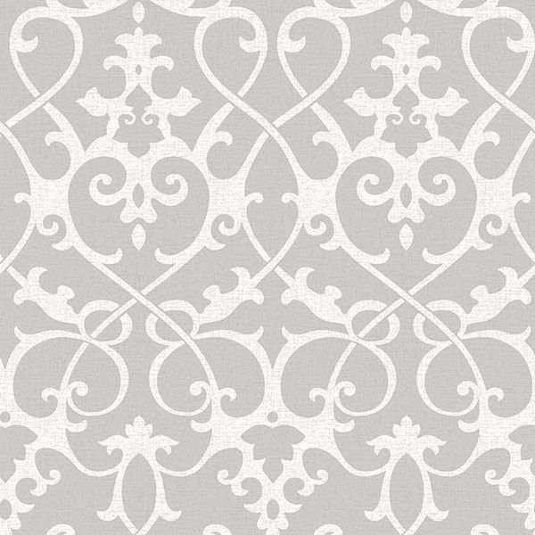 Picture of Ironwork Grey Peel And Stick Wallpaper