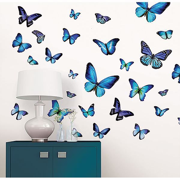 Wpk1725 Mariposa Butterfly Wall Art Kit By Wallpops