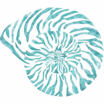 Show details for Nautilus Shell Wall Art Kit
