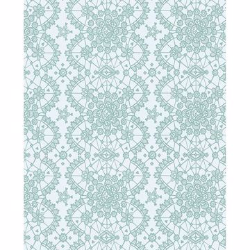 Picture of Myte Mint Lace Wallpaper