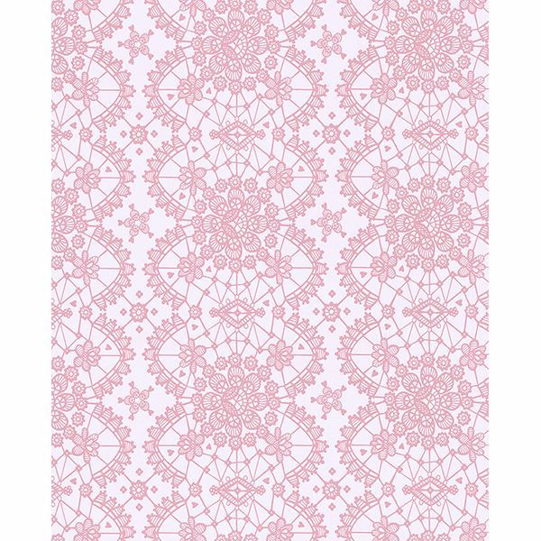 359011 - Myte Pink Lace Wallpaper - by Eijffinger