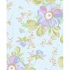 Picture of Lyse Lavender Painted Flowers Wallpaper 