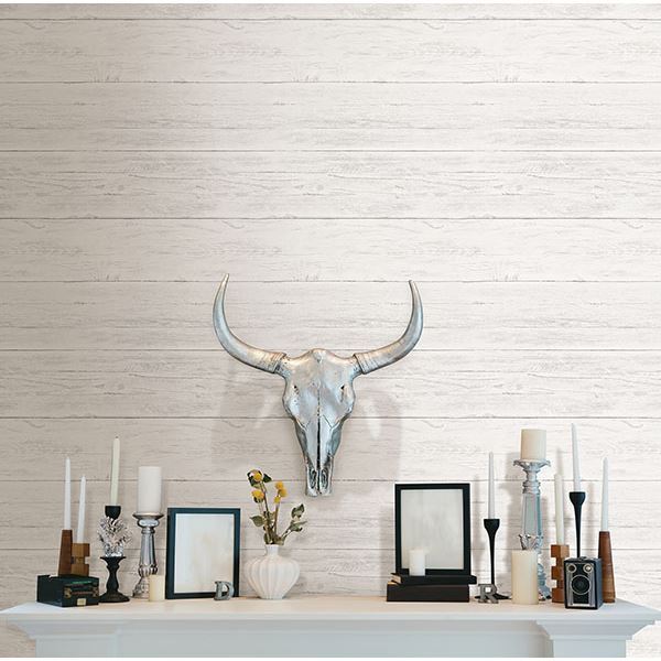 NU2187 - Shiplap Peel and Stick Wallpaper - by NuWallpaper