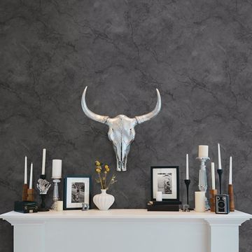 Show details for Innuendo Black Marble Wallpaper