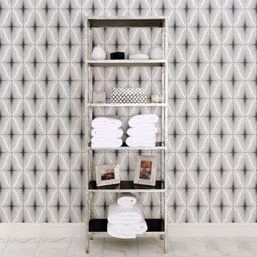 Show details for Starlight Black Diamond Wallpaper