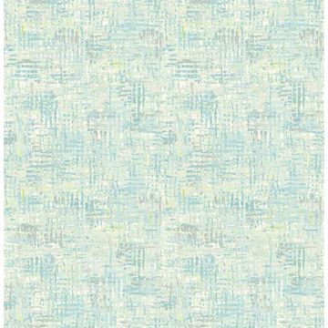 Picture of Avalon Turquoise Weave Wallpaper