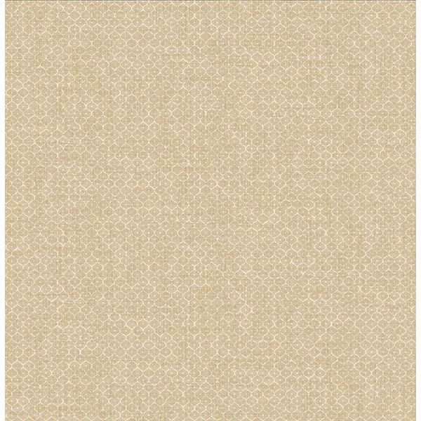 Picture of Hip Beige Ogee Wallpaper 