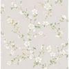 Picture of Delphine White Floral Trail Wallpaper 