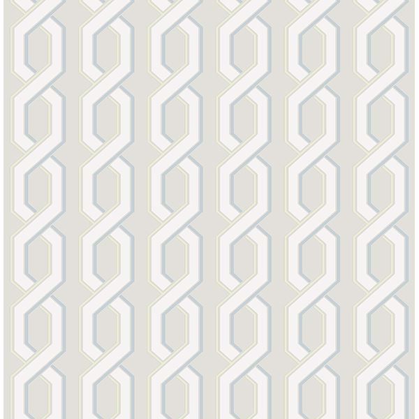 Picture of Twist Grey Geometric Wallpaper