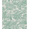 Picture of Blyth Teal Toile Wallpaper 