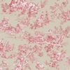 Picture of Whitney Red Toile Wallpaper 