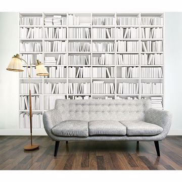 Show details for Library Wall Mural