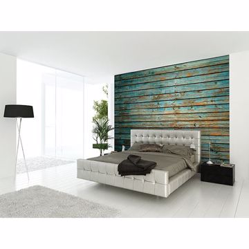 Show details for Washed Timber Wall Mural
