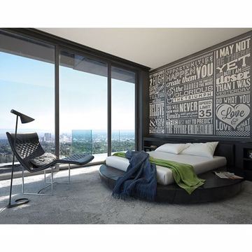 Show details for Chalk Quotes Wall Mural