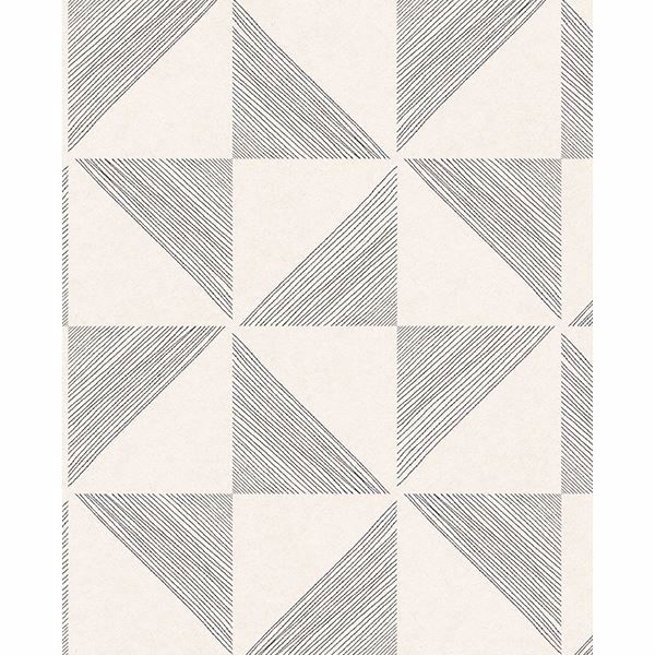 Picture of Mont Cream Geometric Wallpaper 