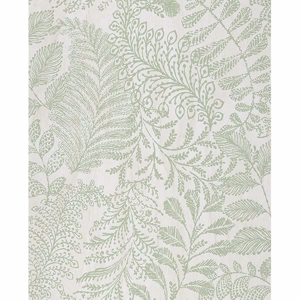 Picture of Balth Mint Botanical Wallpaper 