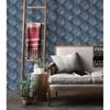 Devonshire Blue Marble Wallpaper