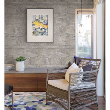 Show details for Clifton Silver Sandstone Wallpaper