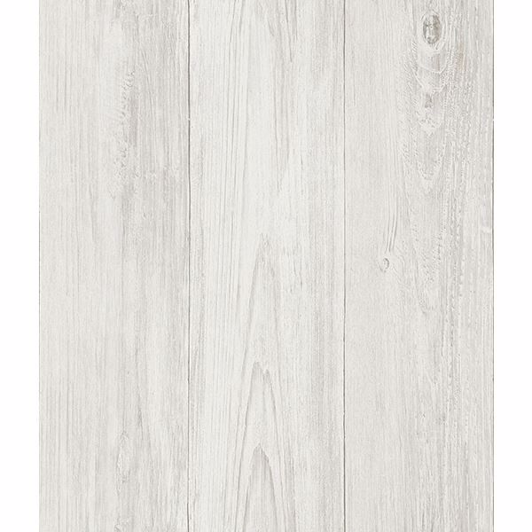 Picture of Mapleton Grey Faux Wood Wallpaper 