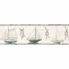 Picture of Set Sail Grey Boat Border 