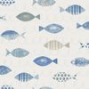 Picture of Key West Blue Fish Wallpaper 