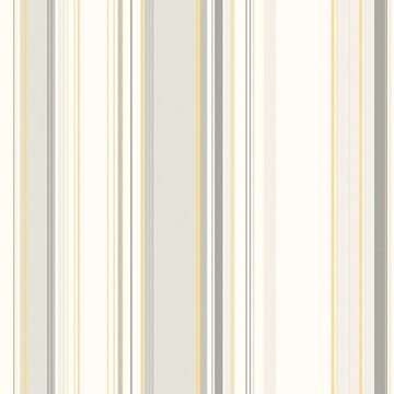 Picture of Cape Elizabeth Grey Stripe Wallpaper 