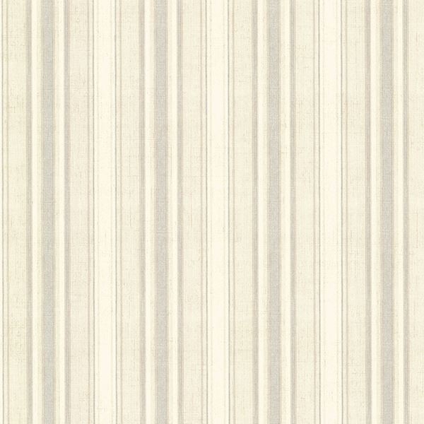 Picture of Ellsworth Grey Sunny Stripe Wallpaper 