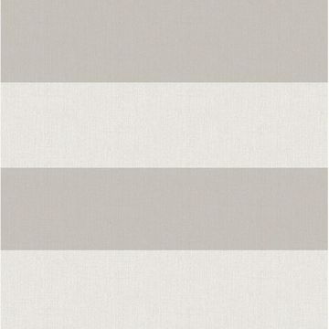 Picture of Awning Grey Stripe Wallpaper 