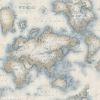 Picture of Mercator Cream World Map Wallpaper 