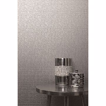 Show details for Urbana Grey Geometric Texture Wallpaper