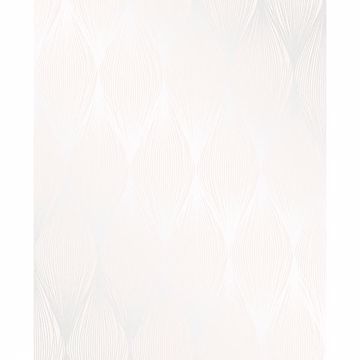 Picture of Gleam Cream Linear Ogee Wallpaper 