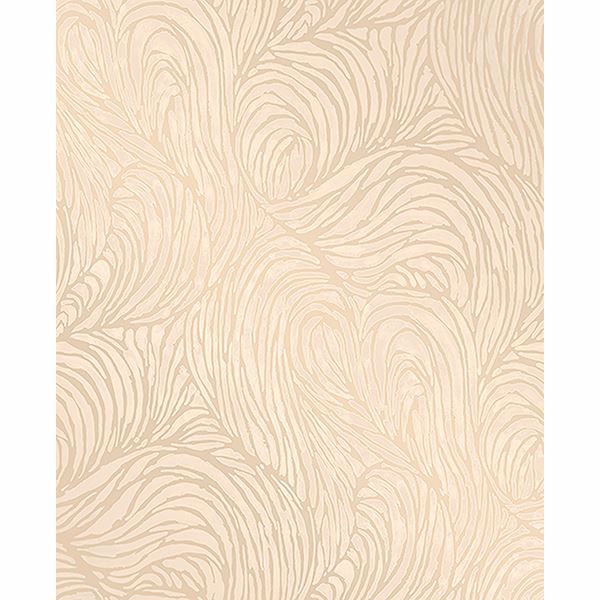 Picture of Andie Gold Swirl Wallpaper 