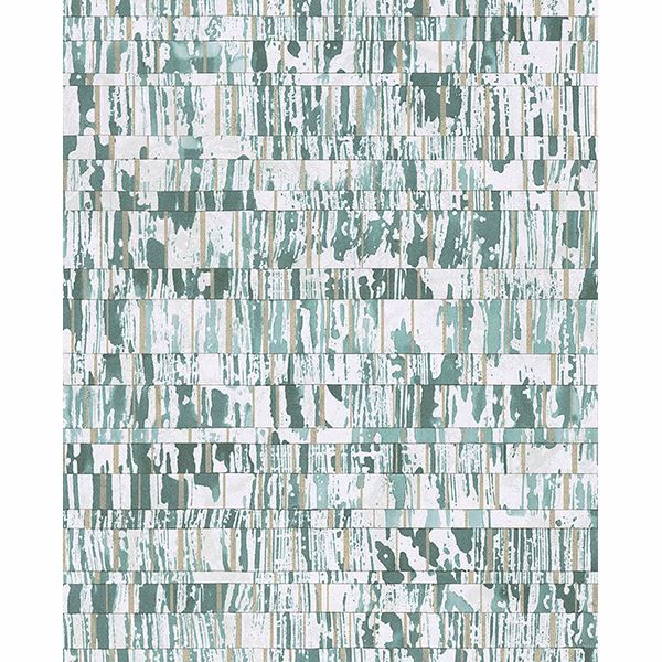Picture of Demi Teal Abstract Wallpaper 