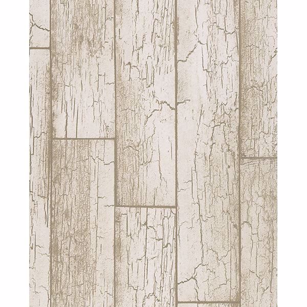 Picture of Esmee Beige Wood Wallpaper 