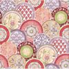 Picture of Laguna Pink Plate Wallpaper 