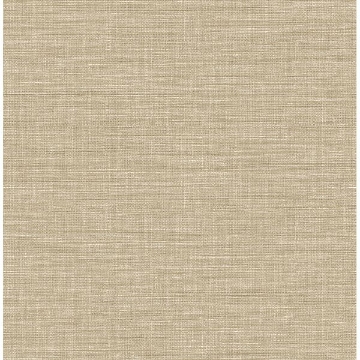 Picture of Exhale Taupe Faux Grasscloth Wallpaper 