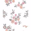 Picture of Malaga Pink Floral Wallpaper 