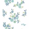 Picture of Malaga Green Floral Wallpaper 