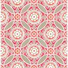 Picture of Maya Pink Medallion Wallpaper 
